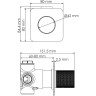 Переключатель на 2 положения WASSERKRAFT MOSEL A293