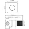 Переключатель на 3 положения WASSERKRAFT FULDA A300
